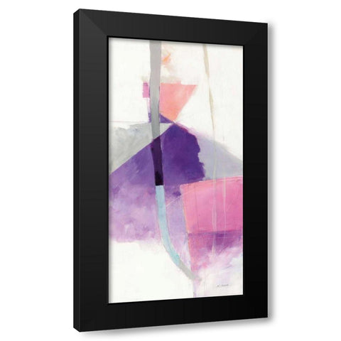Bypass II Black Modern Wood Framed Art Print with Double Matting by Schick, Mike