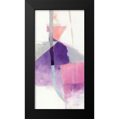 Bypass II Black Modern Wood Framed Art Print by Schick, Mike