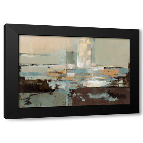 Morning Haze - WAG Black Modern Wood Framed Art Print with Double Matting by Vassileva, Silvia
