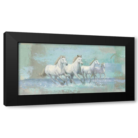 Running Wild Crop II Black Modern Wood Framed Art Print with Double Matting by Wiens, James