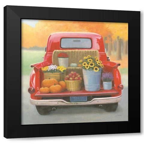 Heartland Harvest Moments I Black Modern Wood Framed Art Print with Double Matting by Wiens, James