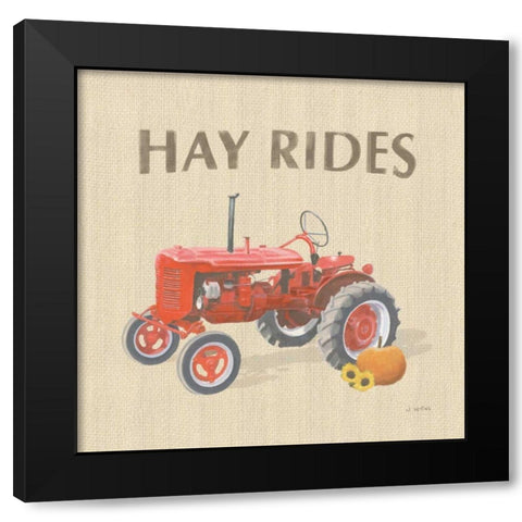 Heartland Harvest Moments V Black Modern Wood Framed Art Print with Double Matting by Wiens, James