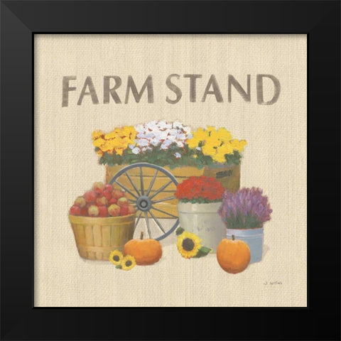 Heartland Harvest Moments VI Black Modern Wood Framed Art Print by Wiens, James