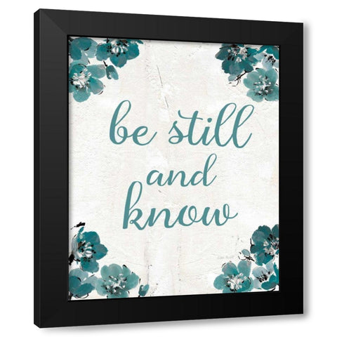 Abstract Balance VI Crop II Know Black Modern Wood Framed Art Print by Audit, Lisa