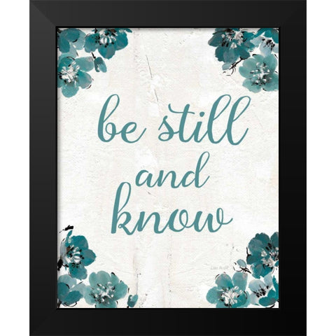 Abstract Balance VI Crop II Know Black Modern Wood Framed Art Print by Audit, Lisa