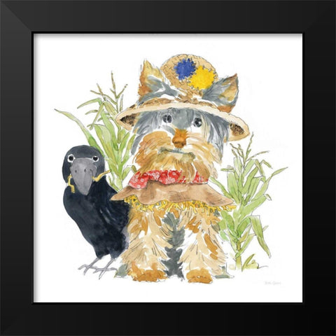 Halloween Pets IV Black Modern Wood Framed Art Print by Grove, Beth