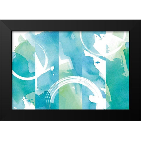 Coastal Feel I Black Modern Wood Framed Art Print by Hershey, Moira