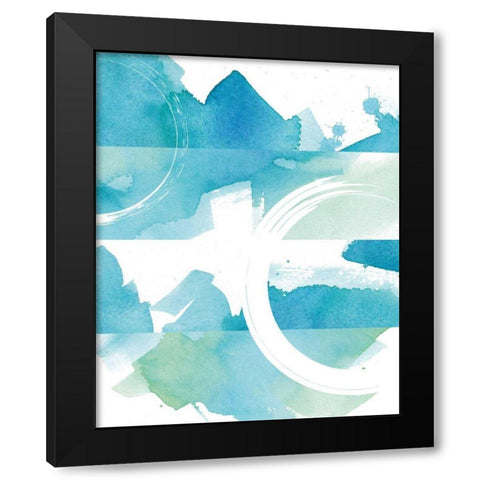 Coastal Feel II Black Modern Wood Framed Art Print by Hershey, Moira