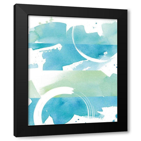 Coastal Feel III Black Modern Wood Framed Art Print with Double Matting by Hershey, Moira