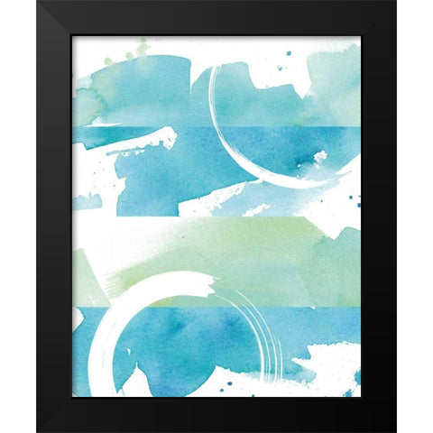 Coastal Feel III Black Modern Wood Framed Art Print by Hershey, Moira