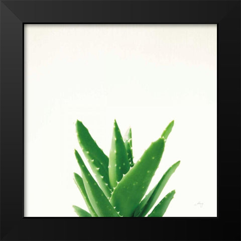 Succulent Simplicity V Neutral Black Modern Wood Framed Art Print by Bradley, Felicity