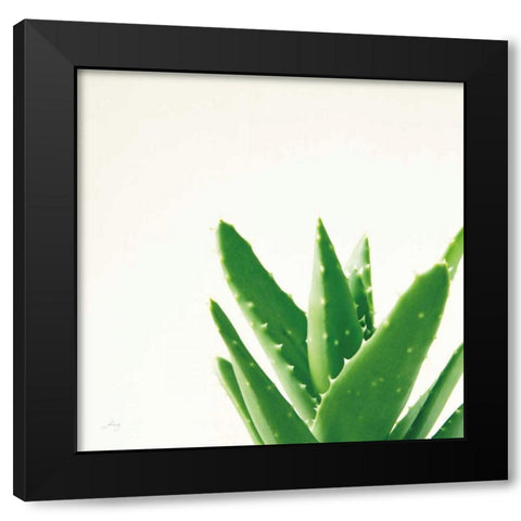Succulent Simplicity VI Neutral Black Modern Wood Framed Art Print by Bradley, Felicity