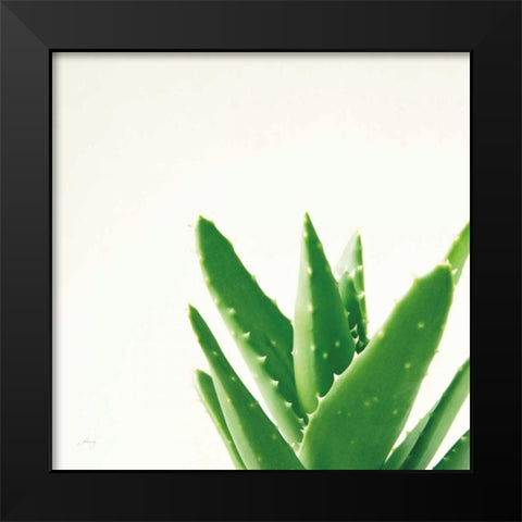 Succulent Simplicity VI Neutral Black Modern Wood Framed Art Print by Bradley, Felicity