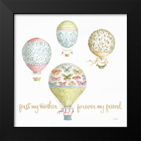 Beautiful Romance XXI Mother Black Modern Wood Framed Art Print by Audit, Lisa