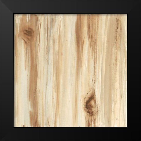 Wood Panel II Black Modern Wood Framed Art Print by Paschke, Chris
