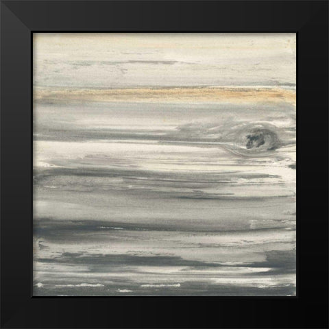 Wood Panel III Black Modern Wood Framed Art Print by Paschke, Chris