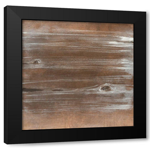 Wood Panel V Black Modern Wood Framed Art Print by Paschke, Chris