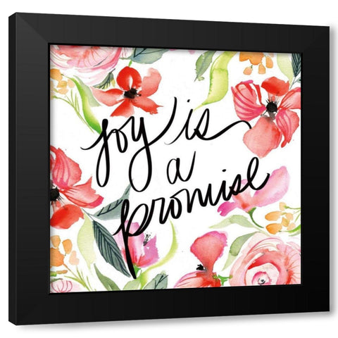 Bloom to Remember I Black Modern Wood Framed Art Print by Rice, Kristy