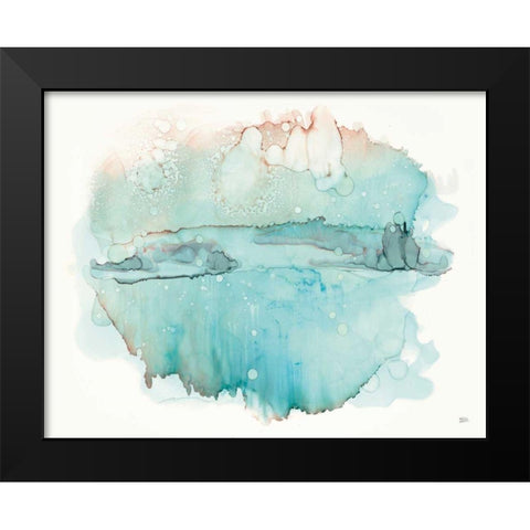 Stars at Night Black Modern Wood Framed Art Print by Averinos, Melissa