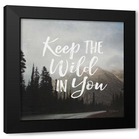 West Coast Wandering III Black Modern Wood Framed Art Print with Double Matting by Marshall, Laura