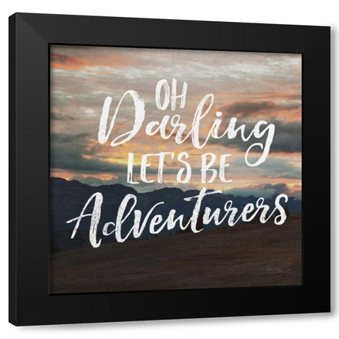 West Coast Wandering IV Black Modern Wood Framed Art Print by Marshall, Laura