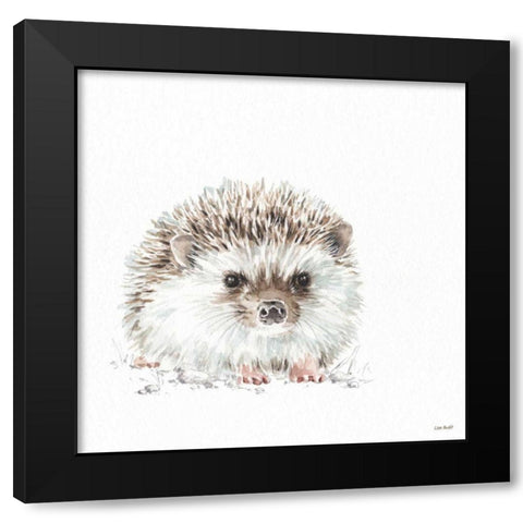 Forest Friends VII Black Modern Wood Framed Art Print with Double Matting by Audit, Lisa