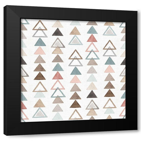 Forest Friends Step 03A Black Modern Wood Framed Art Print with Double Matting by Audit, Lisa