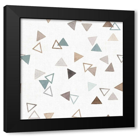 Forest Friends Step 04B Black Modern Wood Framed Art Print with Double Matting by Audit, Lisa