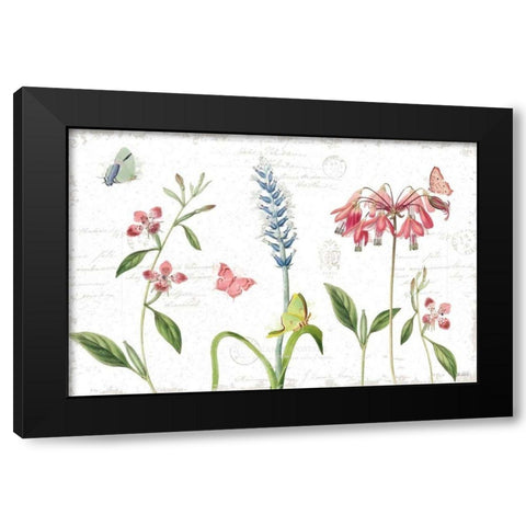 Spring Fields I Black Modern Wood Framed Art Print with Double Matting by Pertiet, Katie