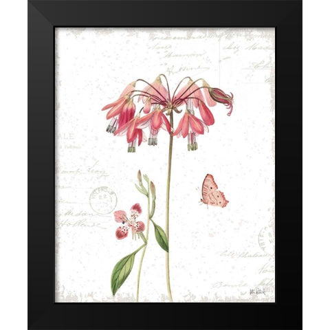 Spring Fields V Black Modern Wood Framed Art Print by Pertiet, Katie