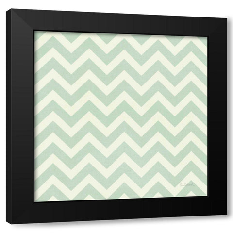 Love Office Pattern I Black Modern Wood Framed Art Print with Double Matting by Schlabach, Sue