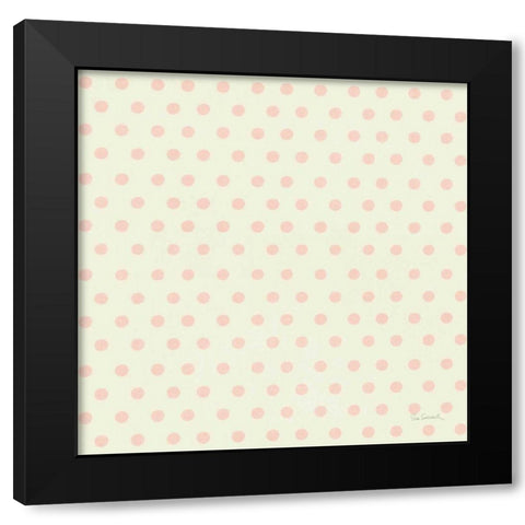 Love Office Pattern II Black Modern Wood Framed Art Print by Schlabach, Sue