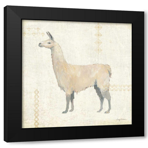 Llama Land VI Black Modern Wood Framed Art Print by Tillmon, Avery