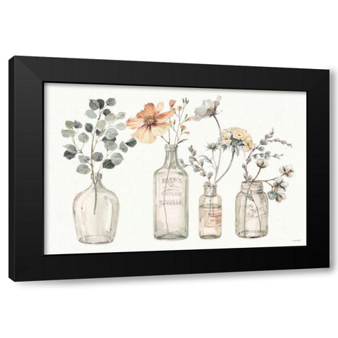 A Country Weekend VIII v2 Fall Black Modern Wood Framed Art Print by Audit, Lisa