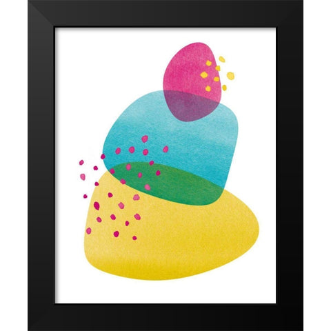 Balance I Black Modern Wood Framed Art Print by Hershey, Moira
