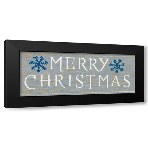 Christmas Affinity III Grey Black Modern Wood Framed Art Print with Double Matting by Wiens, James