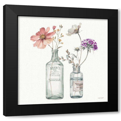 A Country Weekend X v2 with Purple Black Modern Wood Framed Art Print by Audit, Lisa