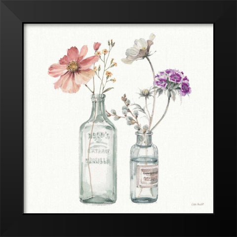 A Country Weekend X v2 with Purple Black Modern Wood Framed Art Print by Audit, Lisa