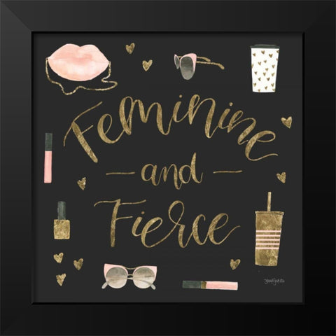 Boss Ladies VI Black Black Modern Wood Framed Art Print by Jackson, Jenaya