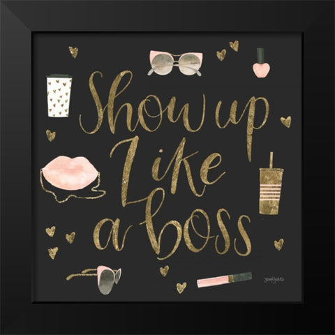 Boss Ladies VII Black Black Modern Wood Framed Art Print by Jackson, Jenaya