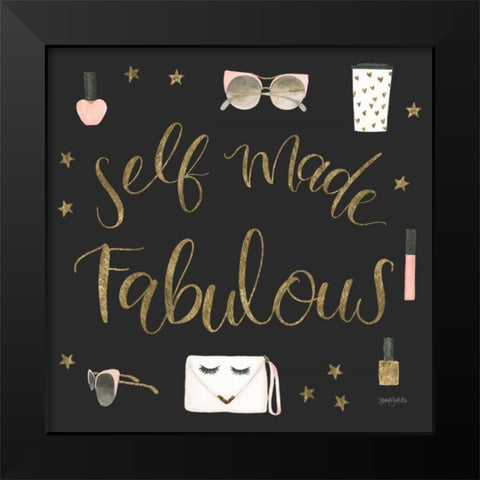 Boss Ladies VIII Black Black Modern Wood Framed Art Print by Jackson, Jenaya