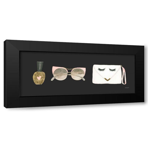 Boss Ladies X Black Black Modern Wood Framed Art Print with Double Matting by Jackson, Jenaya