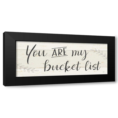 Simple Signs III Black Modern Wood Framed Art Print with Double Matting by Aiken, Jess
