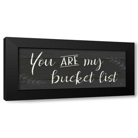 Simple Signs III Black Black Modern Wood Framed Art Print by Aiken, Jess