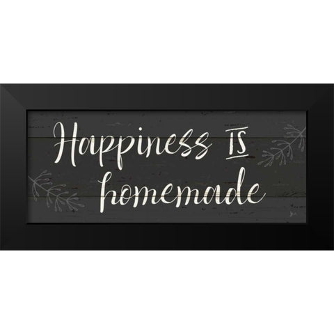 Simple Signs IV Black Black Modern Wood Framed Art Print by Aiken, Jess