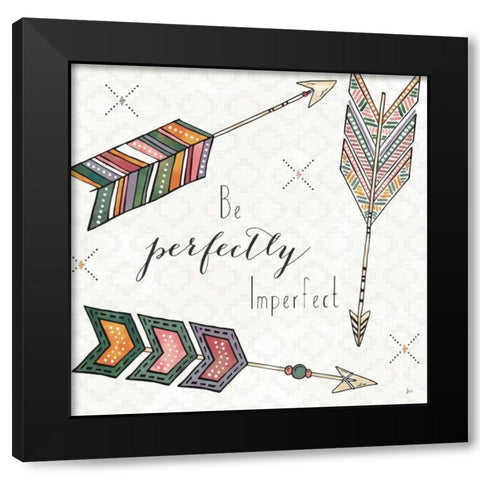 Spectrum II Black Modern Wood Framed Art Print by Aiken, Jess