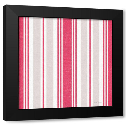 Farmhouse Pattern IIIA Black Modern Wood Framed Art Print by Grove, Beth
