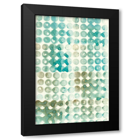 Kanari III Black Modern Wood Framed Art Print with Double Matting by Averinos, Melissa