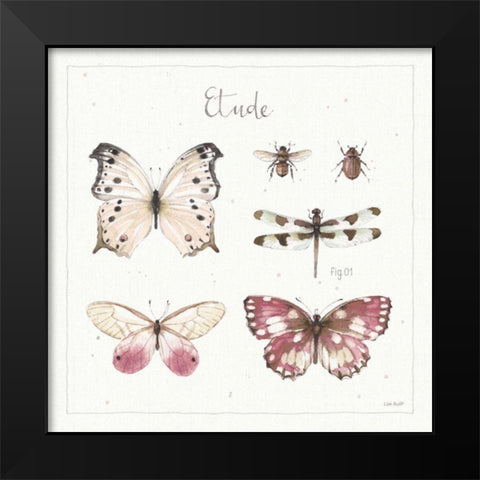 A Country Weekend XI Bright Black Modern Wood Framed Art Print by Audit, Lisa