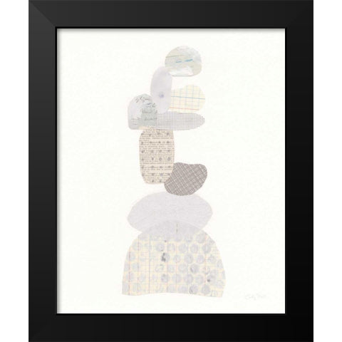 Whimsy I Neutral Black Modern Wood Framed Art Print by Prahl, Courtney